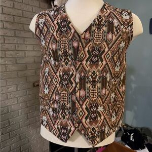 Vintage Tapestry Waistcoat / Vest | Quilted | Unisex